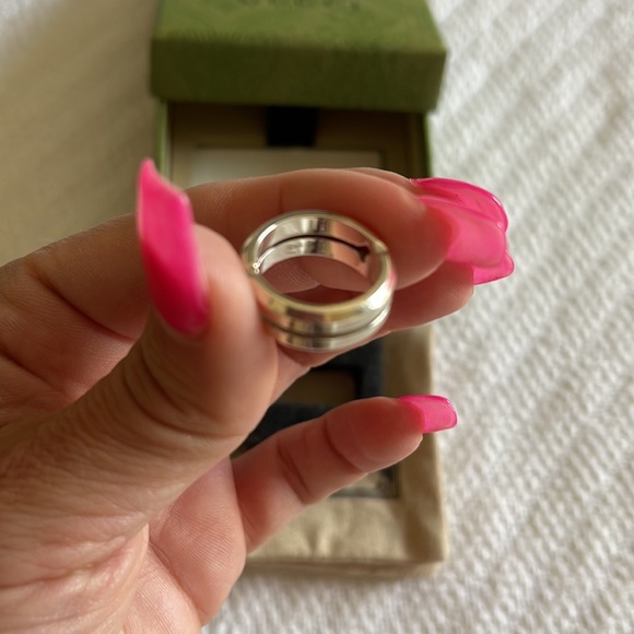 GUCCI 925 in box ring size 4.5 ish 5 NIB - Picture 11 of 11